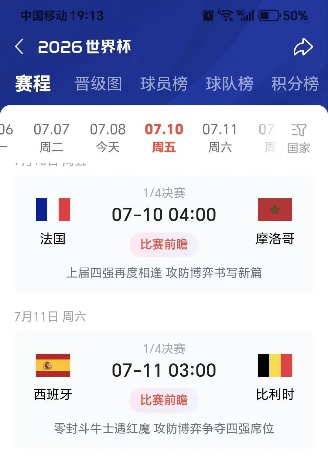 四场1/4决赛的盘口一摆出来，我先笑了法国、西班牙、英格兰都被看得太高，机构