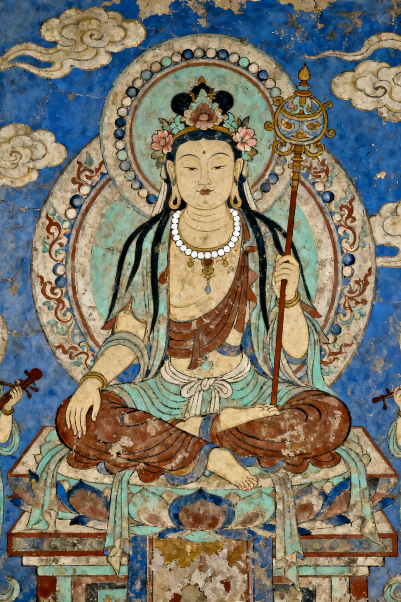 恳请文殊菩萨垂怜，涤净心中尘垢，点亮智慧明灯。愿遇事明辨是非，处世通透豁达，心念