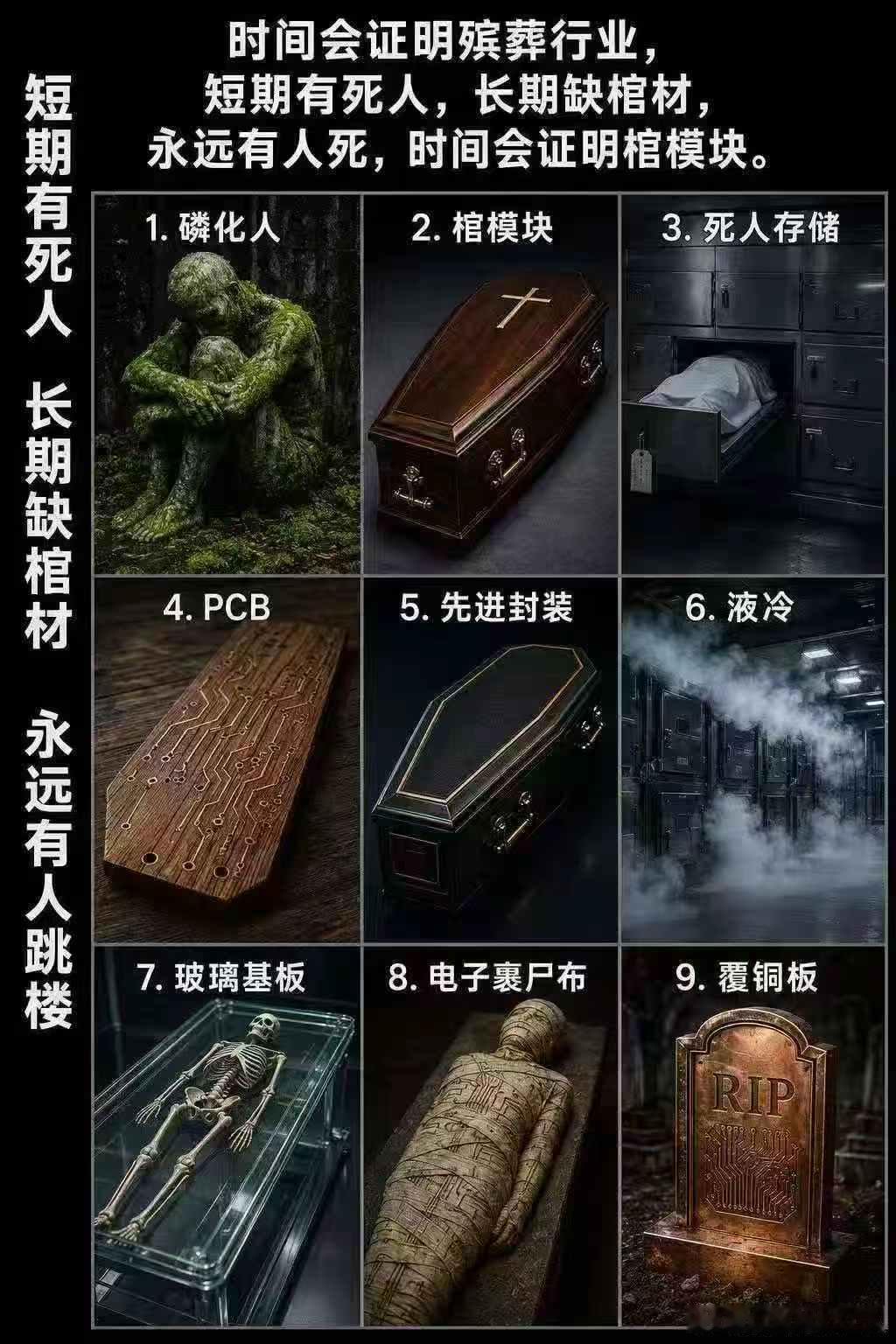 齐全了