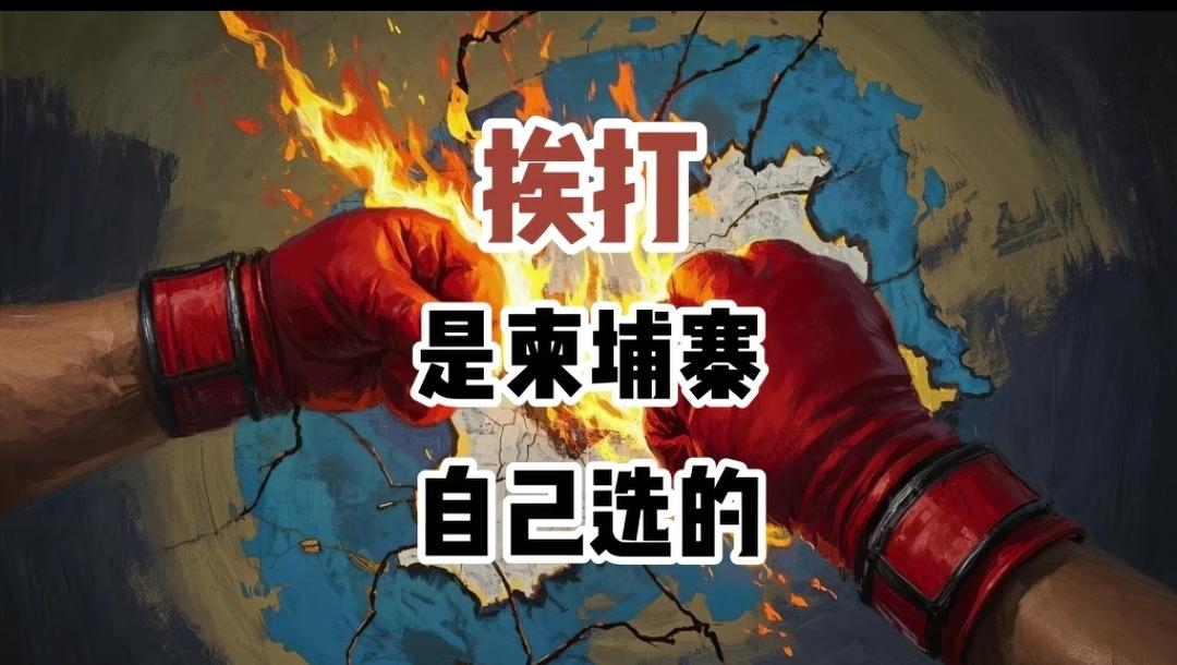 柬埔寨犯禁忌被挨打，一场注定被冷眼的战争，当泰国F-16战机将柬埔寨化为焦土，柬