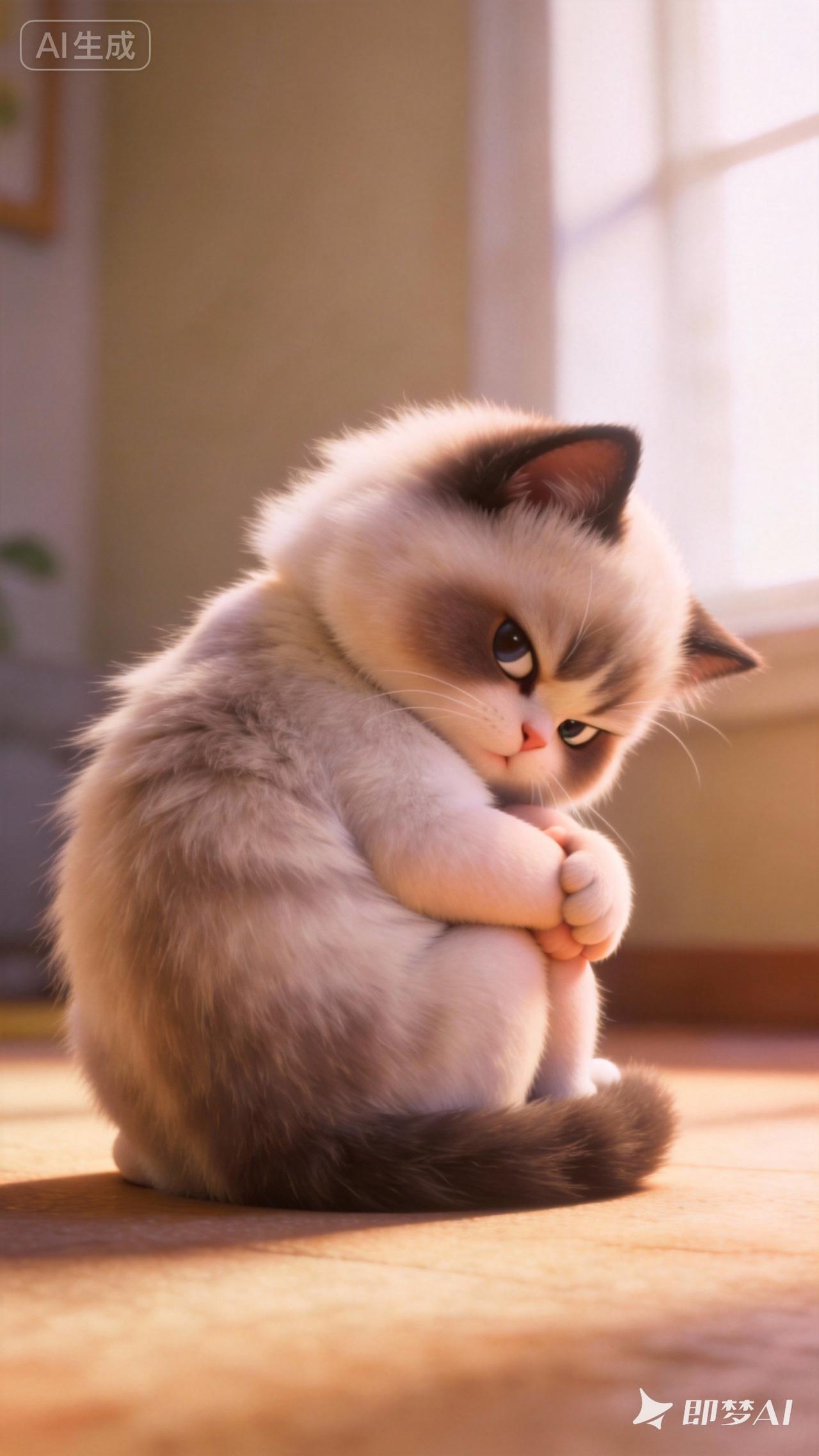 想看看你相册最近一张猫咪的照片