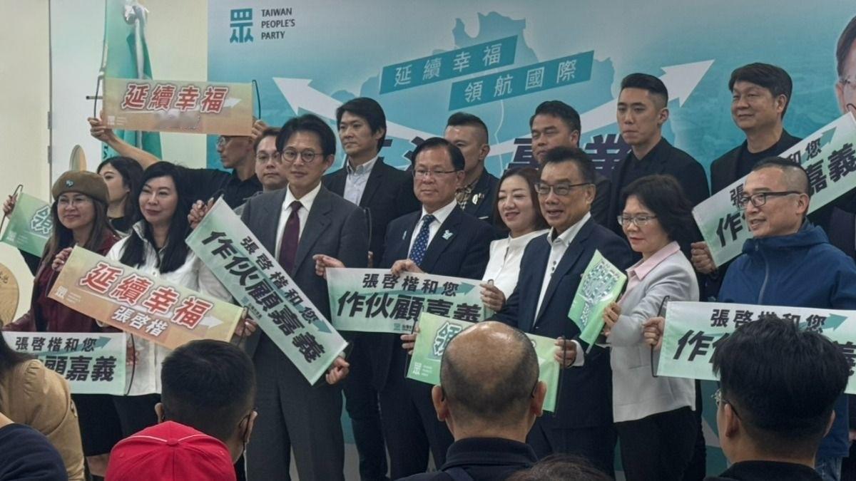 钟东锦宣布赖香伶任副县长　黄国昌惊讶，说好明年3月才公布苗栗县长钟东锦今（2