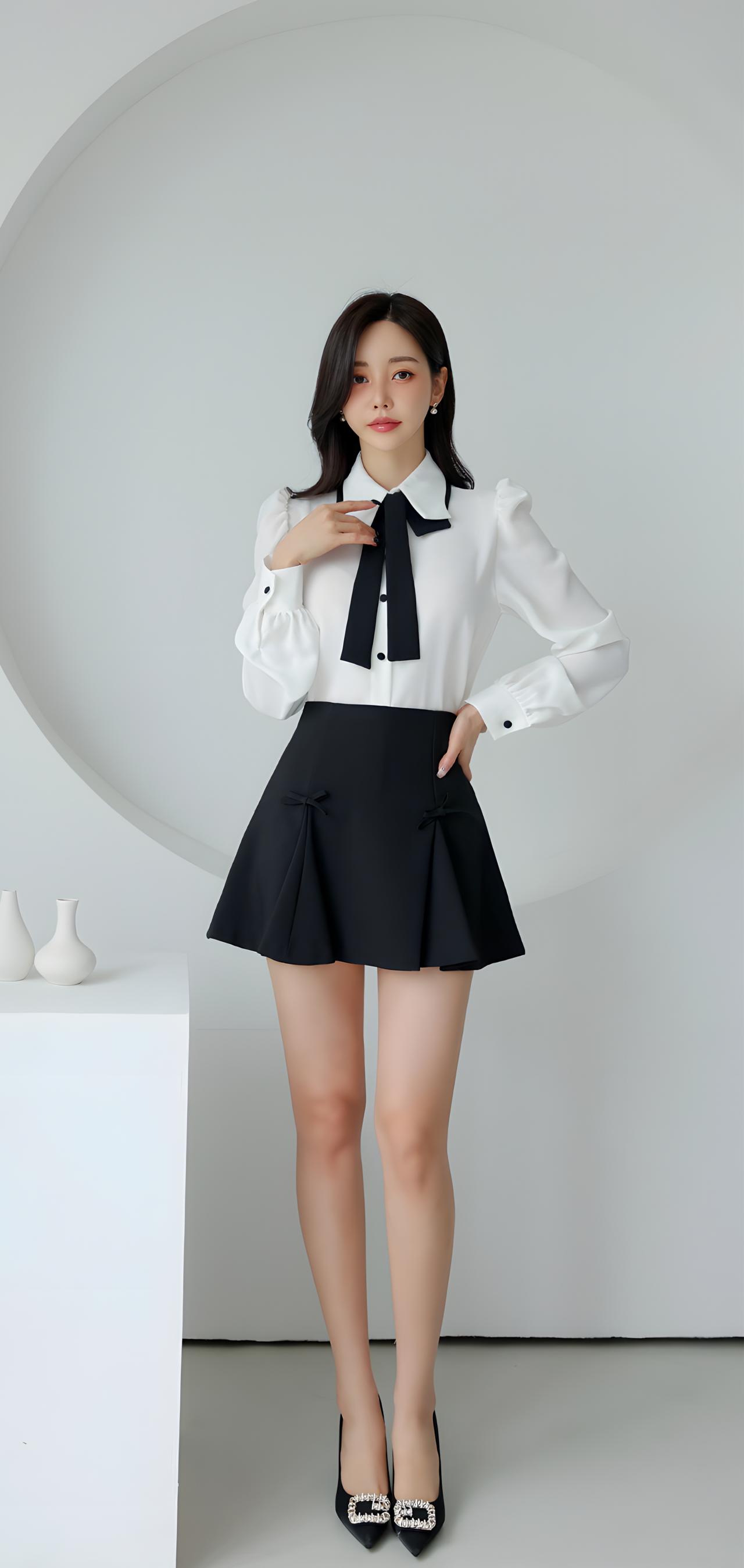 优雅黑白穿搭，简约不失时尚感！