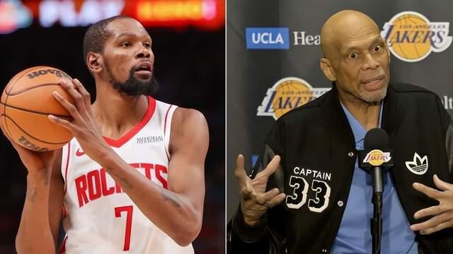 杜兰特挑战历史得分榜第二：前辈门槛太高，能否超越贾巴尔？