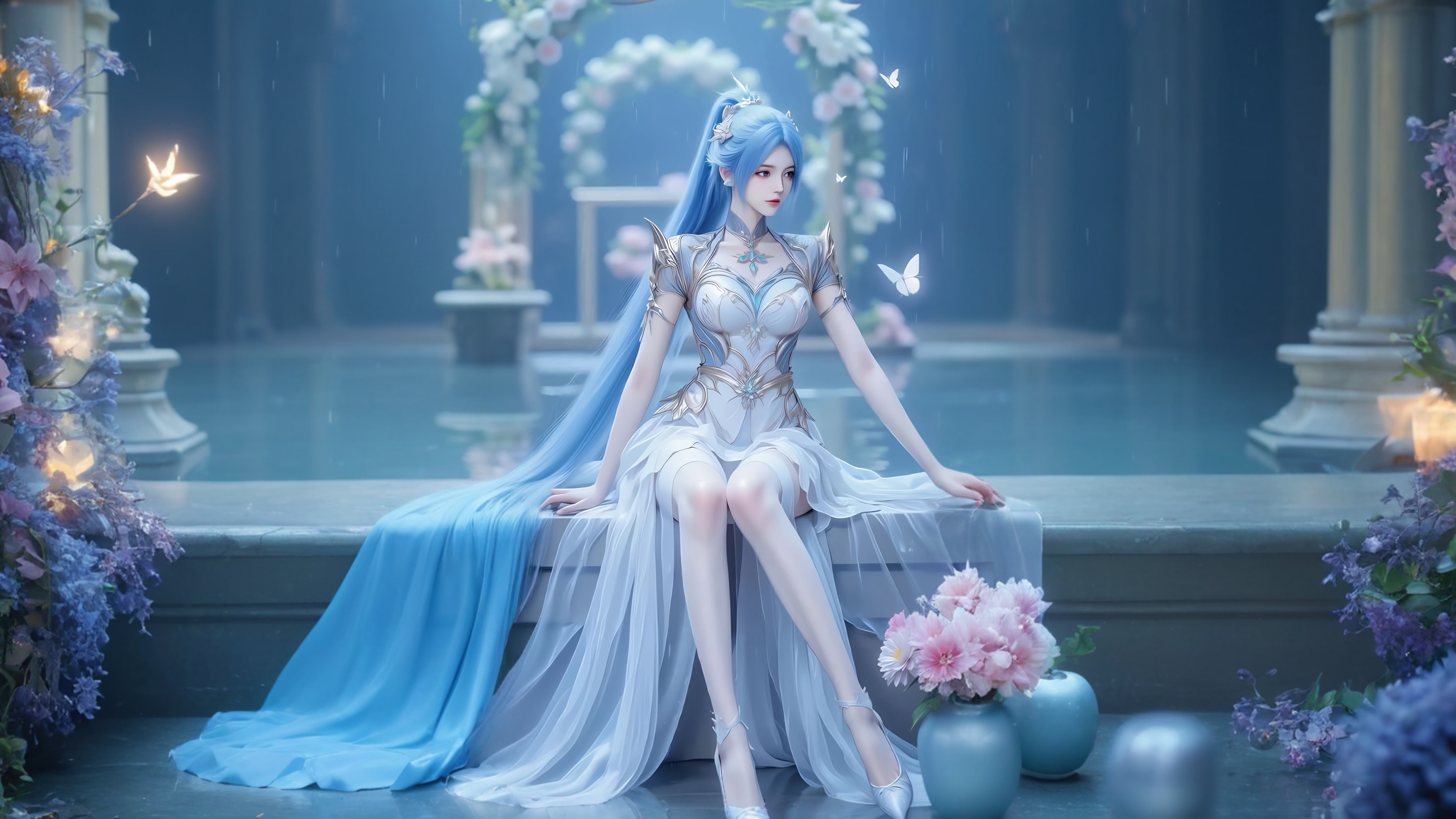 国漫女神壁纸分享：绝世唐门王冬儿