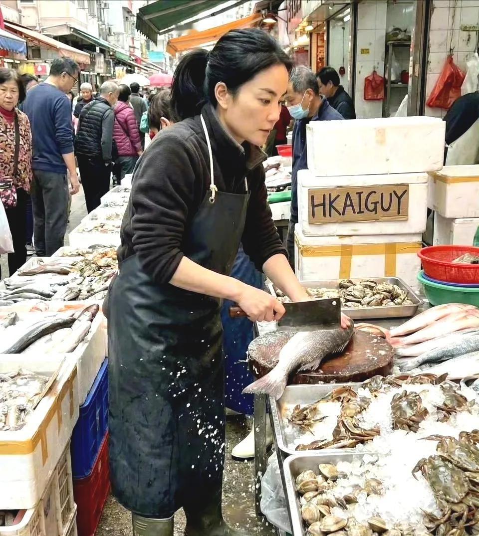 王菲卖鱼，周星驰开公交车，张国荣做收银员，难道是我记忆出现问题了吗？几张很