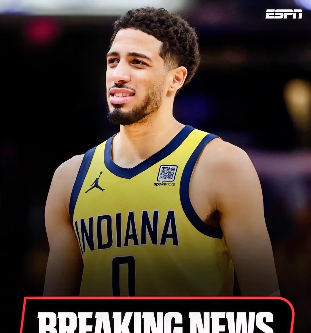 消息：据消息人士向ESPN透露，印第安纳步行者队球星泰瑞斯·哈利伯顿被认为