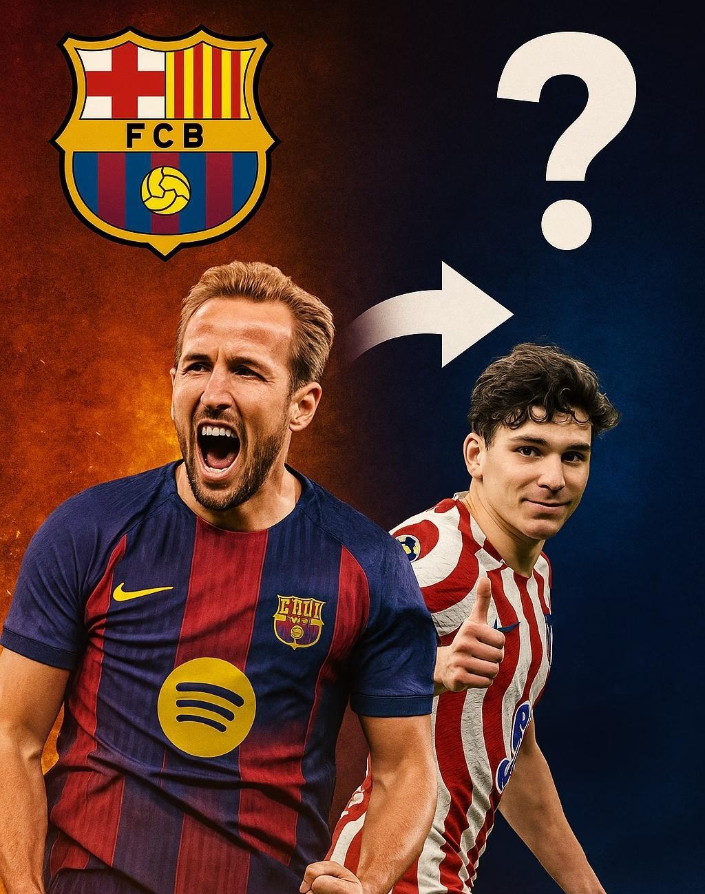 谁来接替莱万？巴萨物色5位球员，大家觉得谁最可能？1.凯恩：最接近的接班人