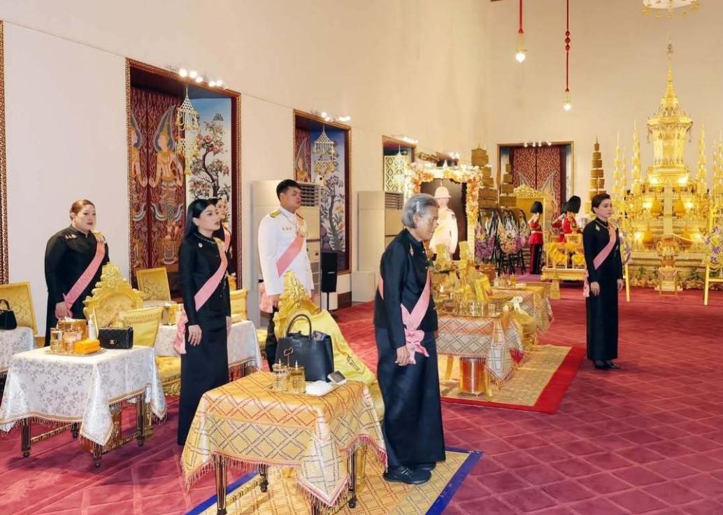 帕公主去世50天功德仪式第二场，泰王外甥女诗丽帕公主来啦！7月31日，泰王思