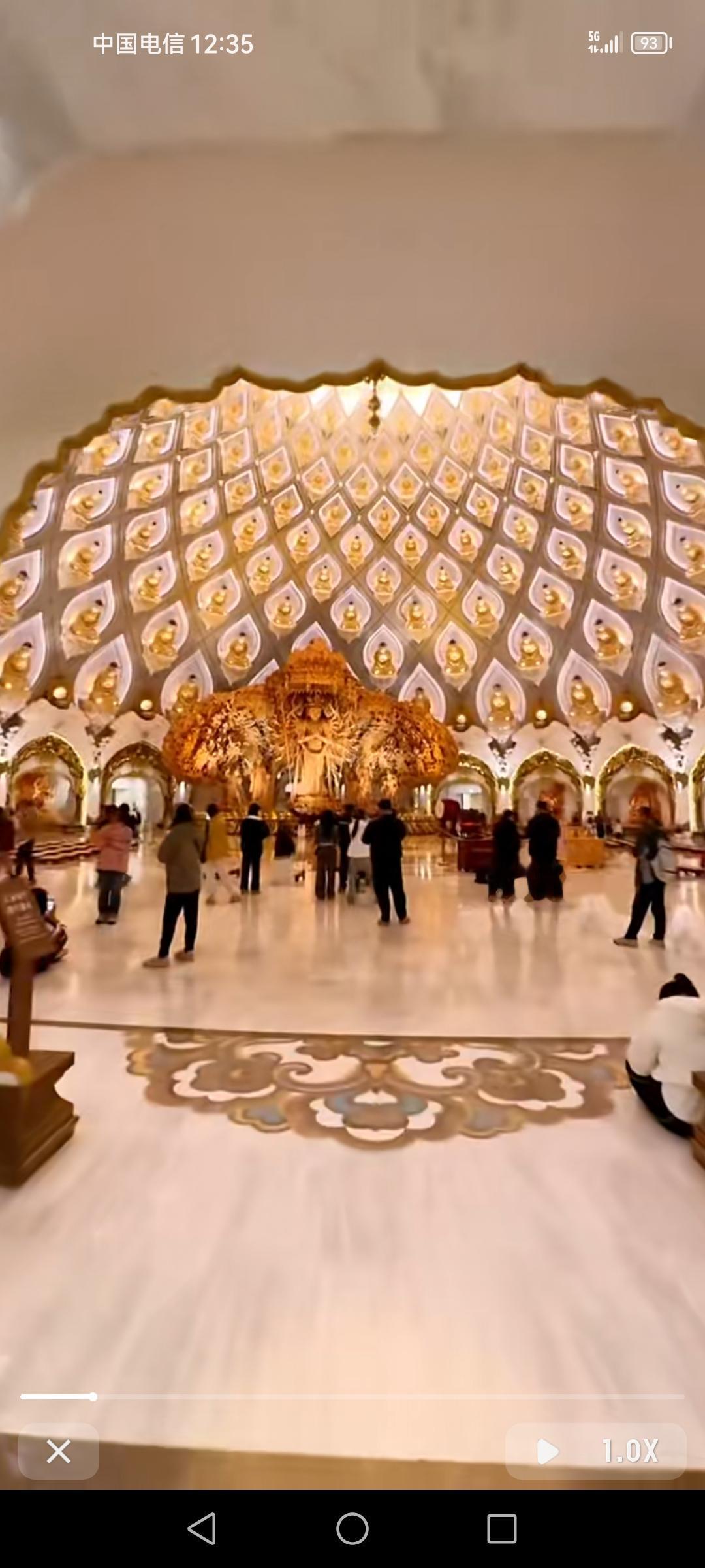 耗资百亿、历时7年打造的舟山普陀山观音法界，那宏伟程度简直绝了！一走进这里，就能