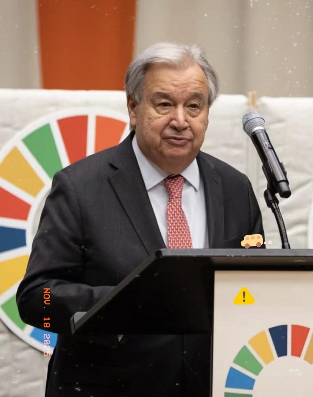 刚刚得到消息联合国突然宣布11月17日，联合国重申第2758号决议，确认中