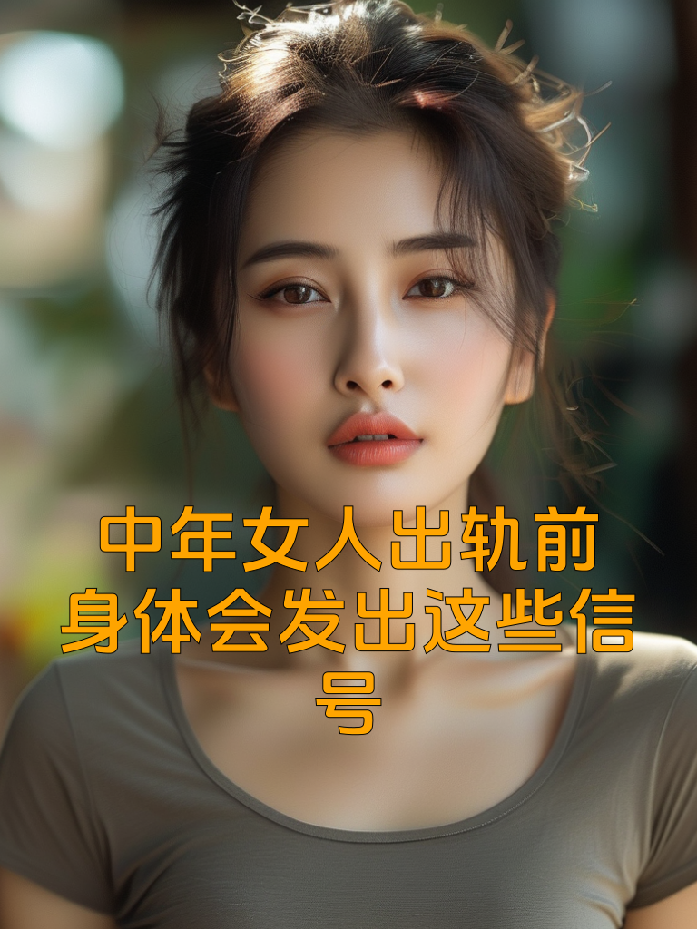 中年女人出轨前，身体会发出这些信号
