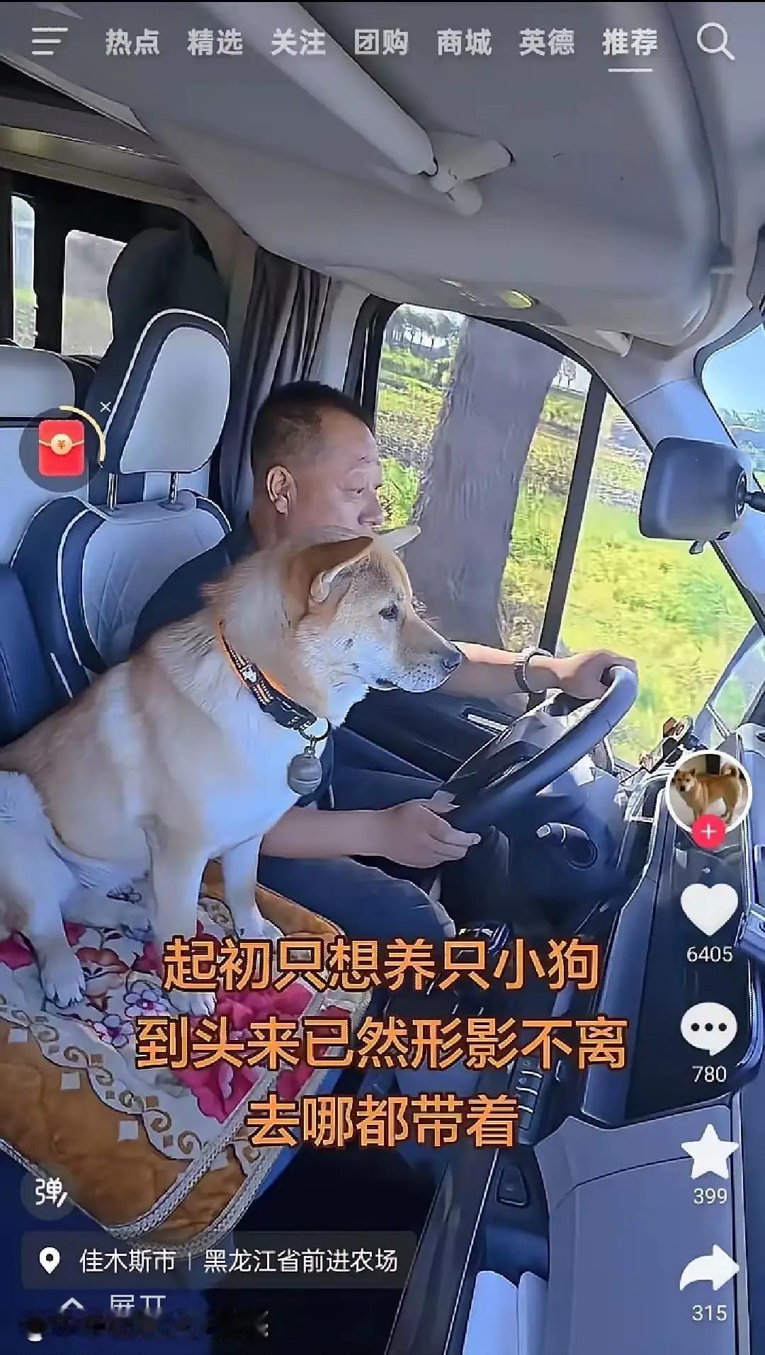 黑龙江icon的一个货车司机吐槽，自己当初就是想养只小狗有个陪伴，万万没想到的是