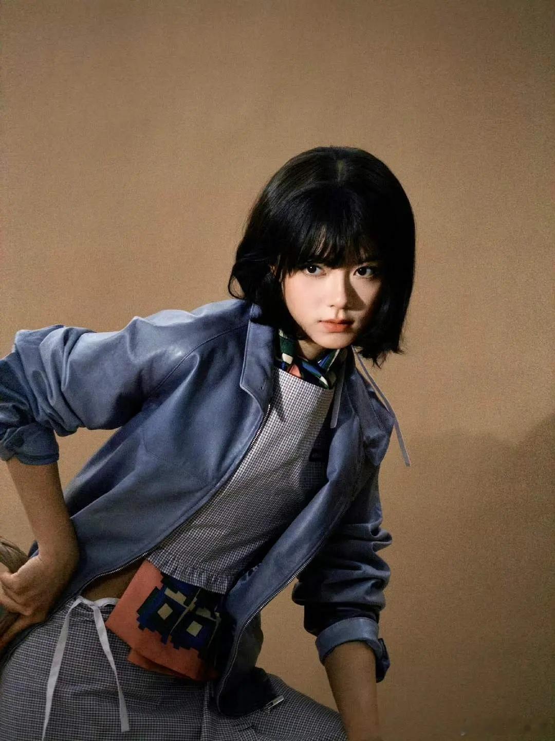 赵今麦好有少年感，好大的五官