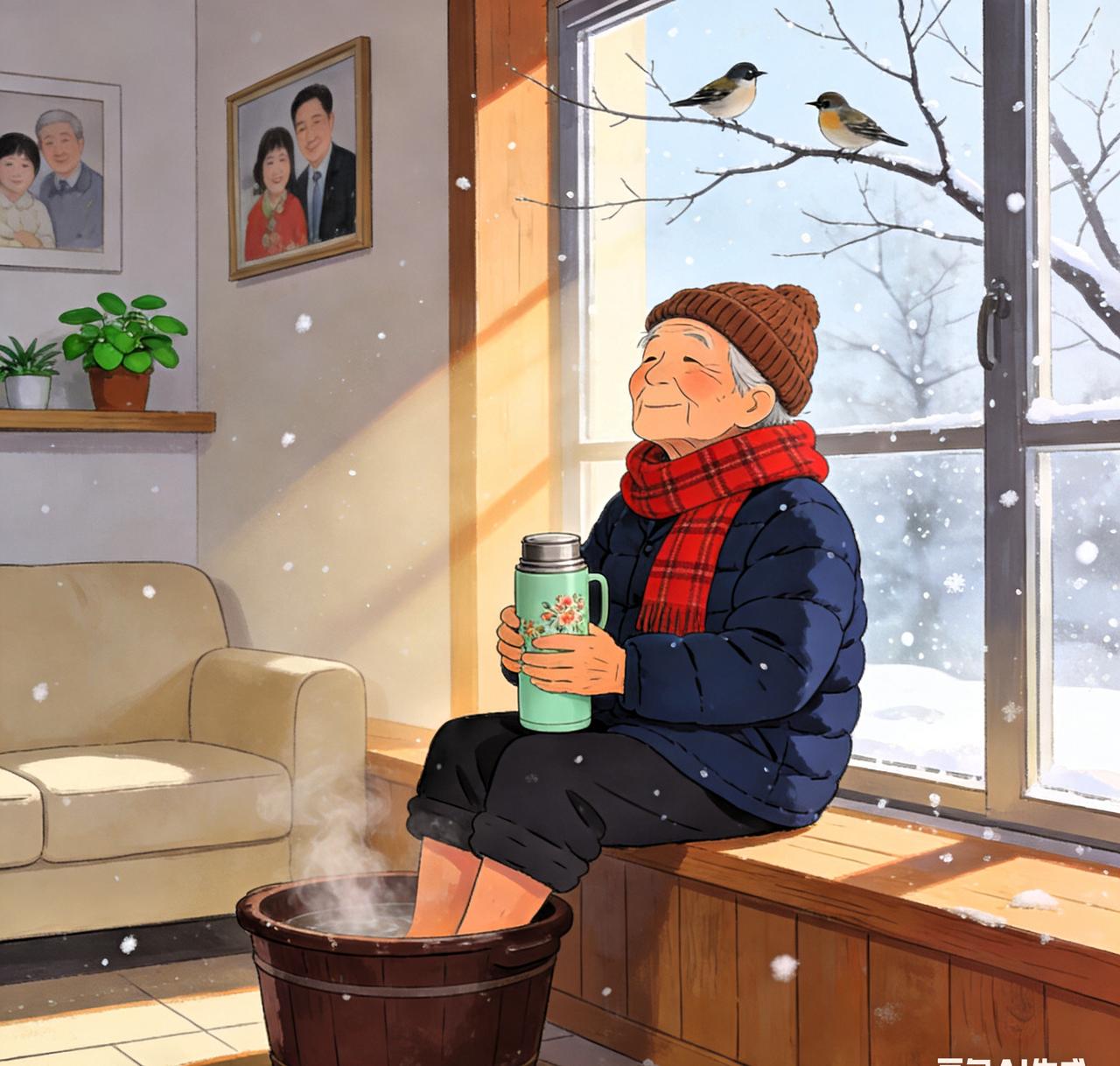 冬至一过就是寒冬了，年纪大的老人要注意保护好身体。首先别让老人频繁洗澡，半