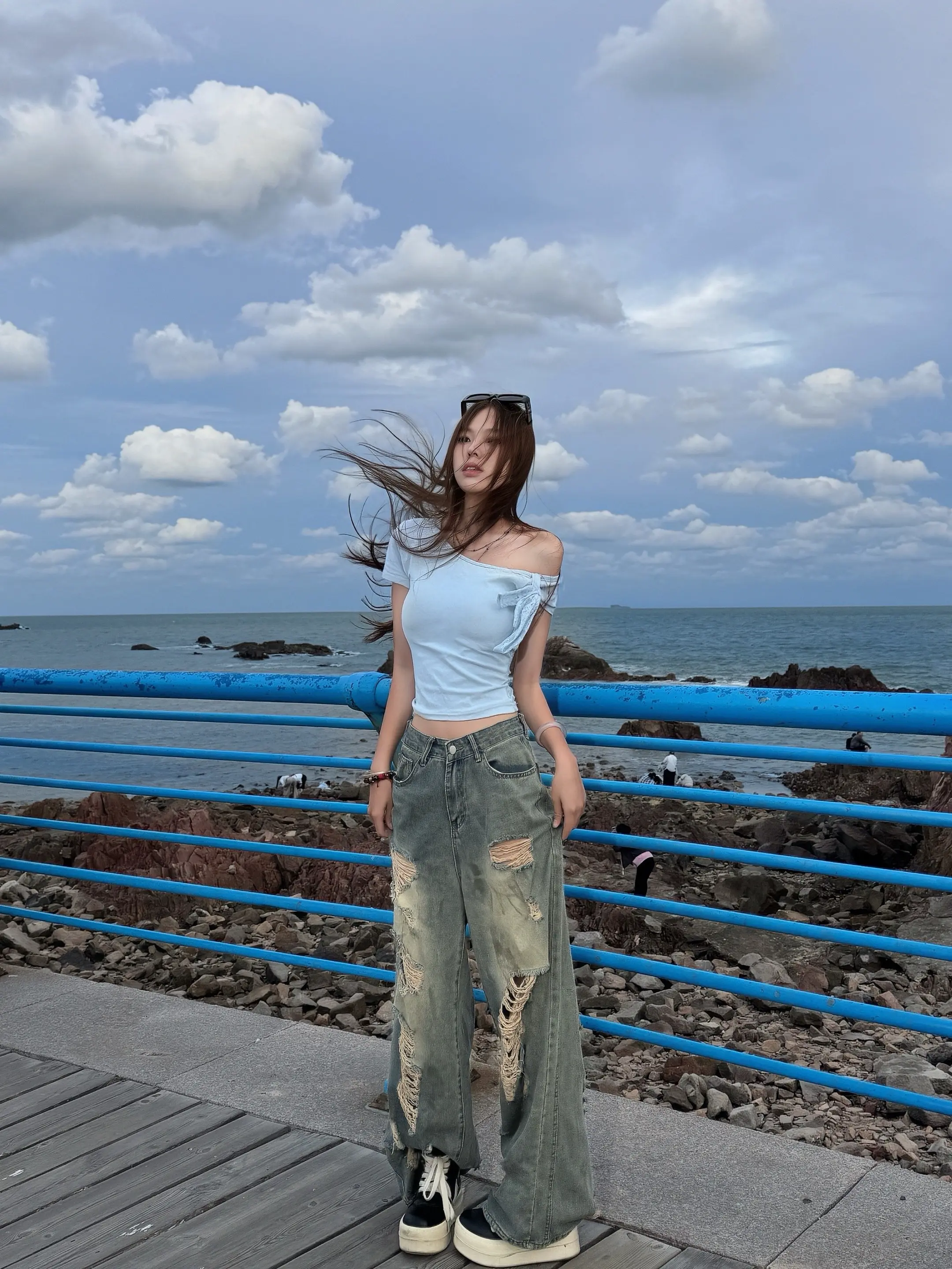 阴天的海 很适合放空