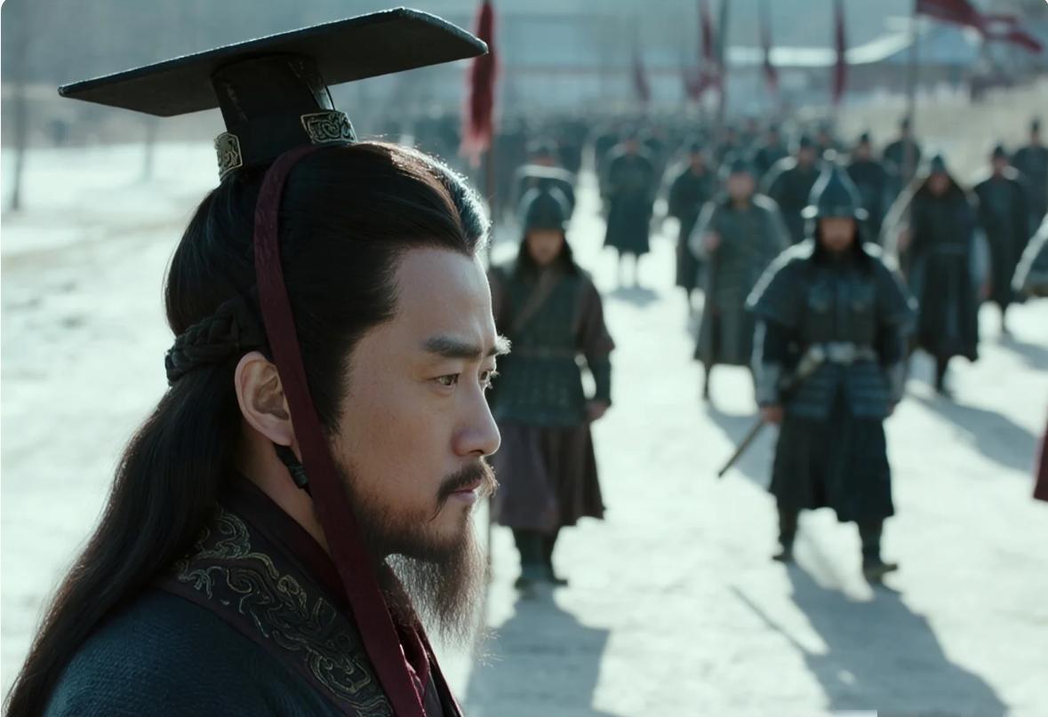 诸葛亮行军途中，见一小兵走路时影子总比别人短三寸，当晚他秘密召见魏延：此人也许携