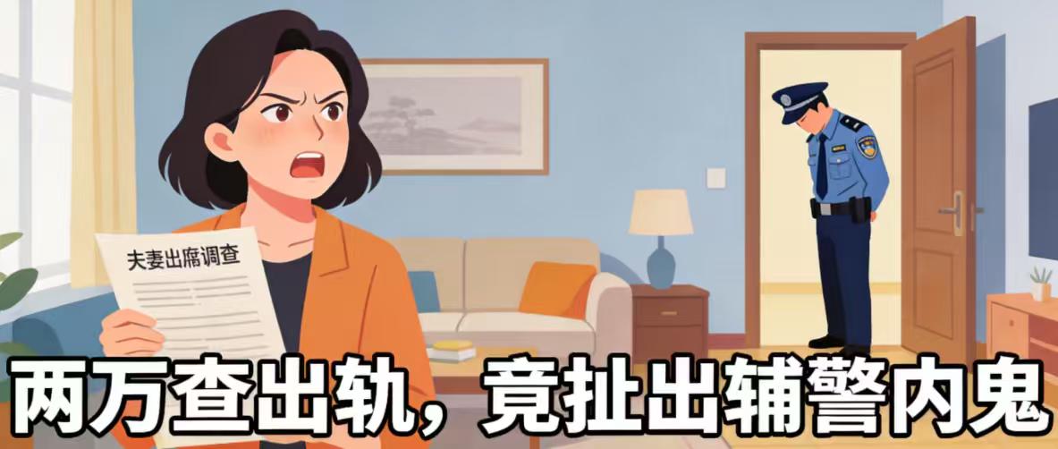 女子花2万查丈夫出轨，竟揪出辅警“内鬼”！一条倒卖个人信息的黑产链浮出水面她只