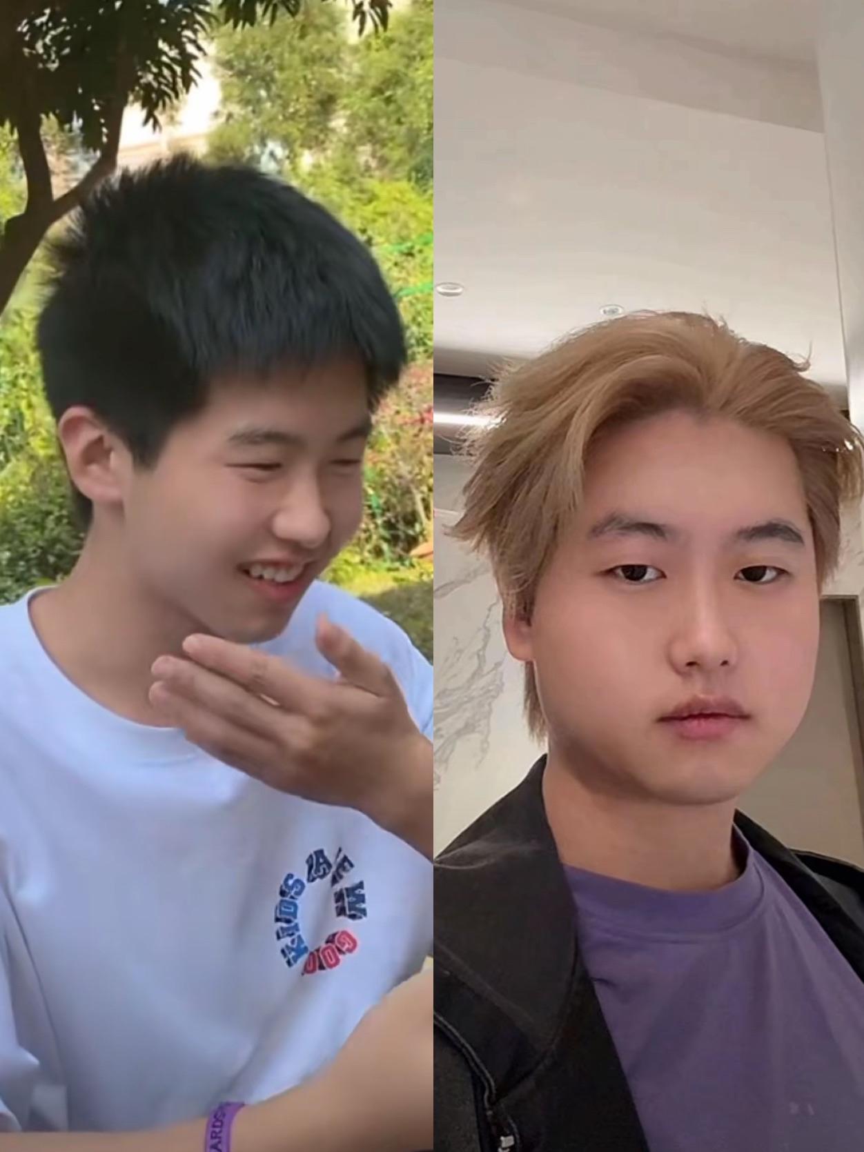 传下去，叛逆期的孙卓染了个黄毛，孙海洋见了都要“哎呀！”从被拐到认亲，从瘦条条