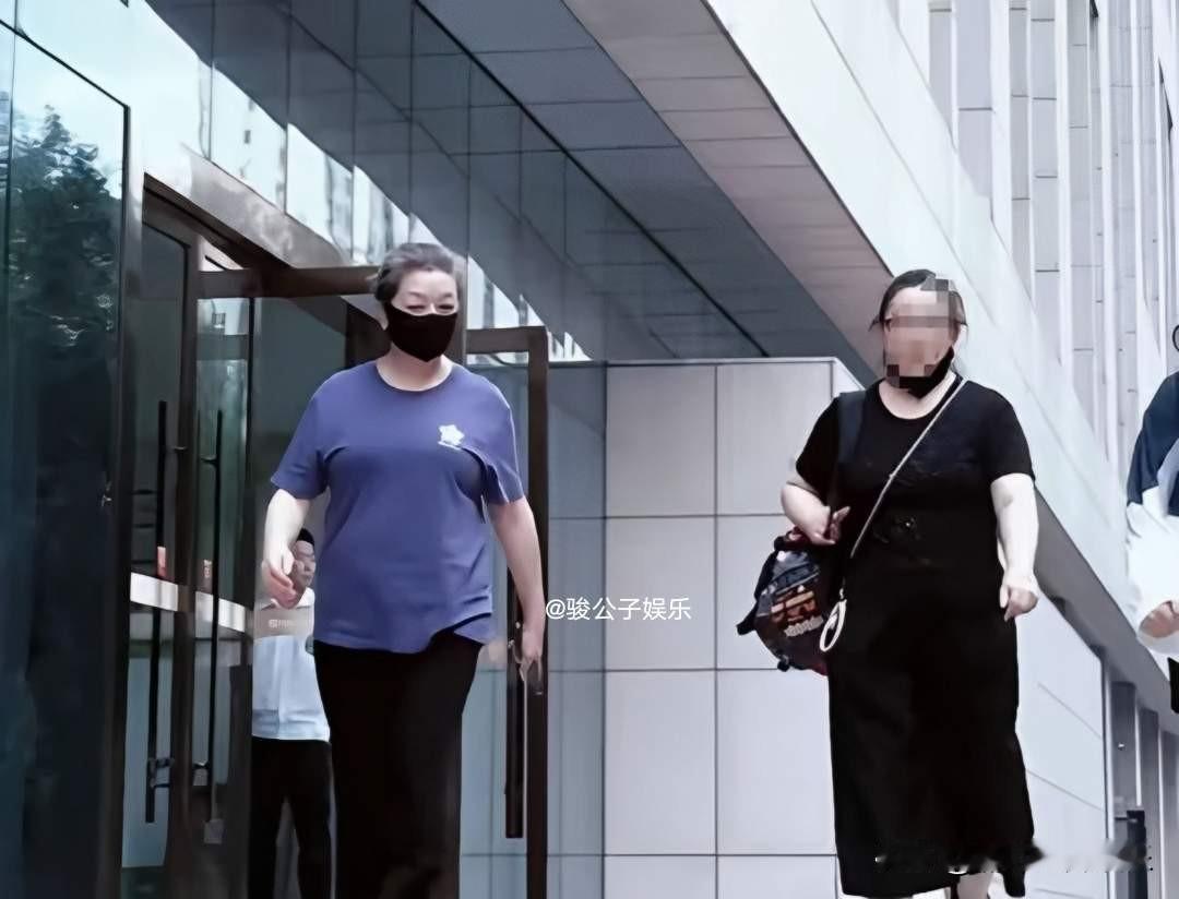59岁江珊现身石家庄话剧院，她头发花白身材发福，与昔日女神形象差距太大，让人接受