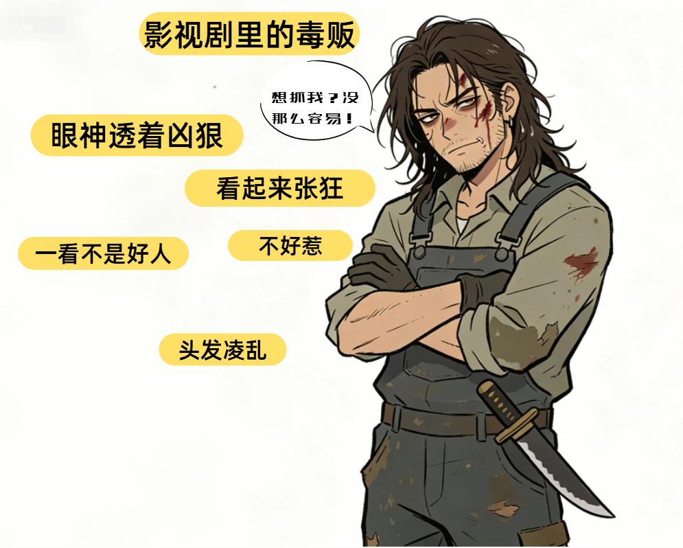 你认为的毒贩VS现实中的毒贩