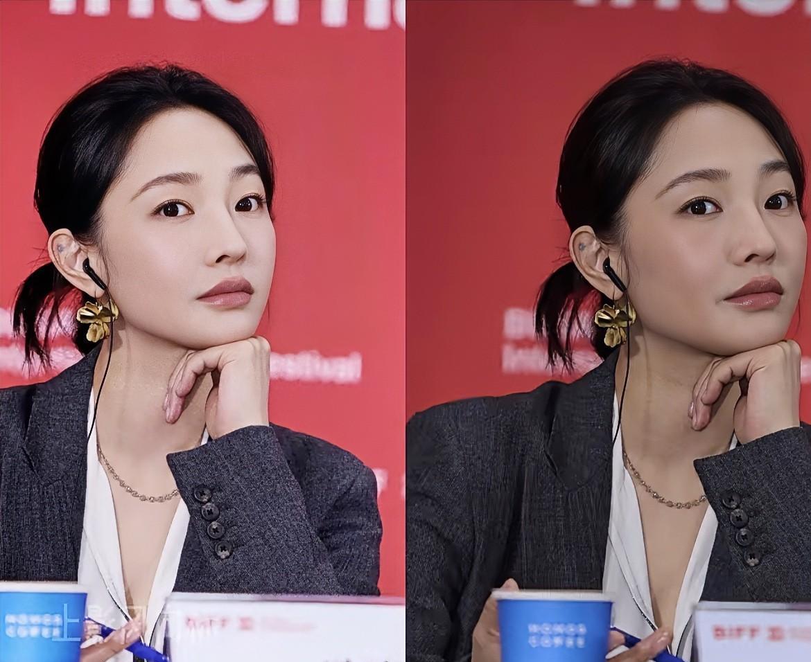 难怪白百合工作室敢发精修图和原图的对比，这么看来，原图也一点没差啊。虽然精修