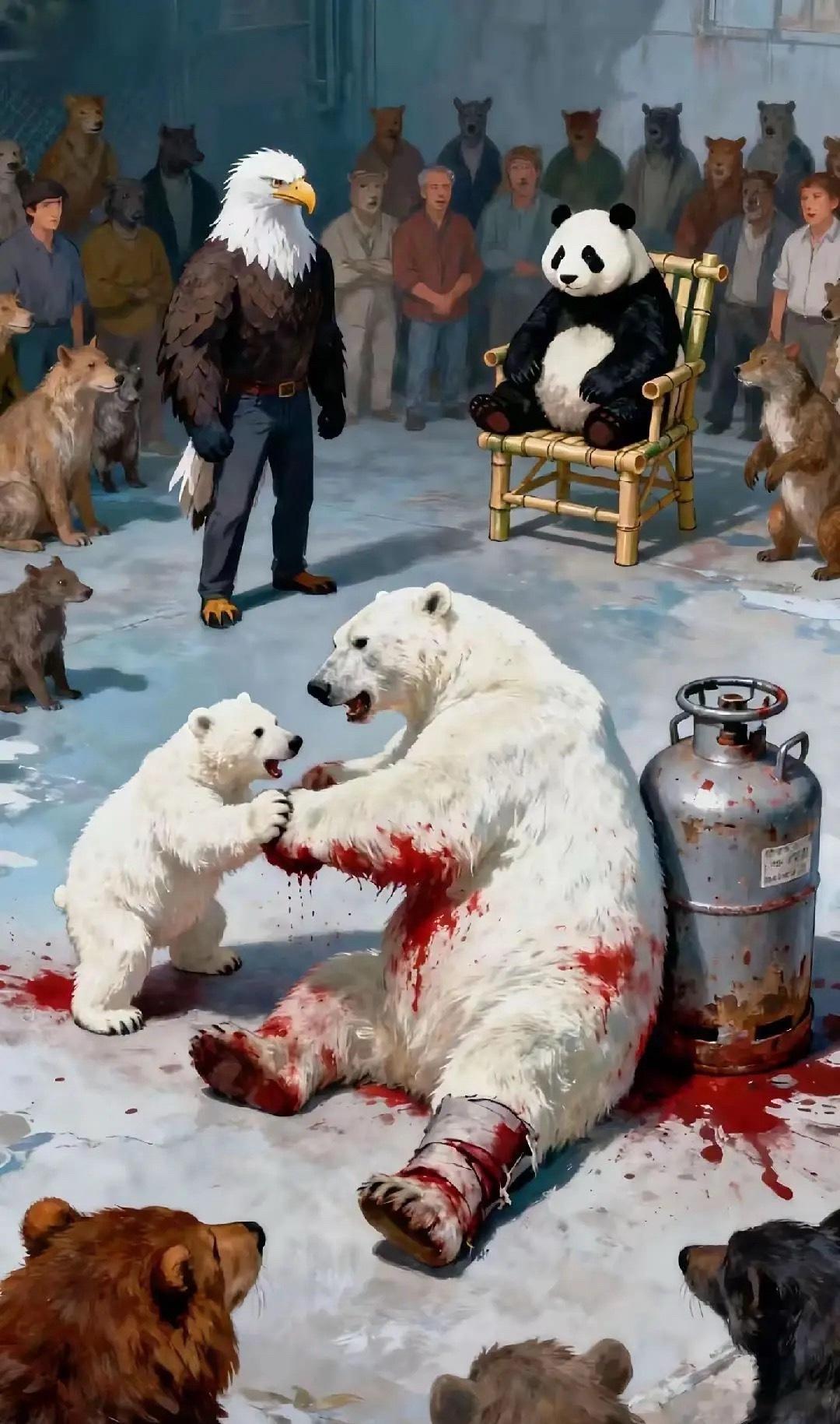 一张图诠释当今世界格局