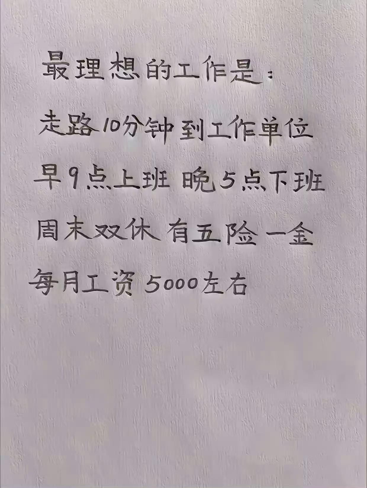 给我这样的工作，我能干到退休