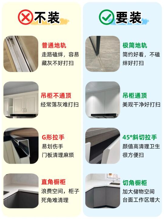 给未装修的朋友：厨房20个避坑攻略‼不踩坑