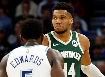 据记者MarcStein报道，扬尼斯-阿德托昆博对与安东尼-爱德华兹联手非常感