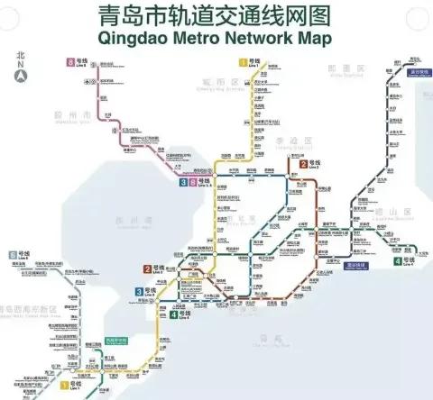 近日，青岛地铁多条在建重点线路迎来突破性进展，2号线二期、5号线、9号线、15号