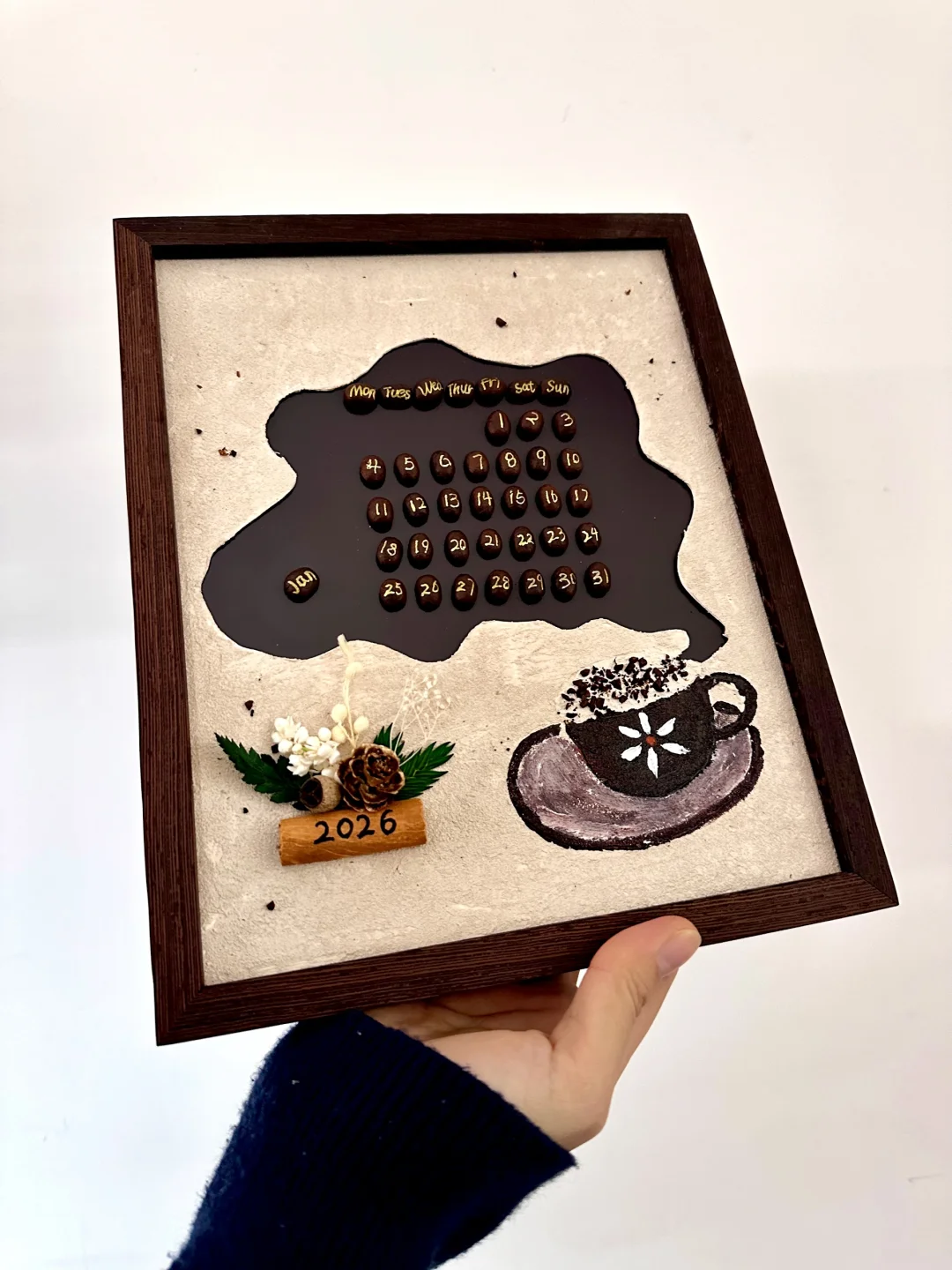 手工友人｜磁吸咖啡豆日历📆下一个365天🎉