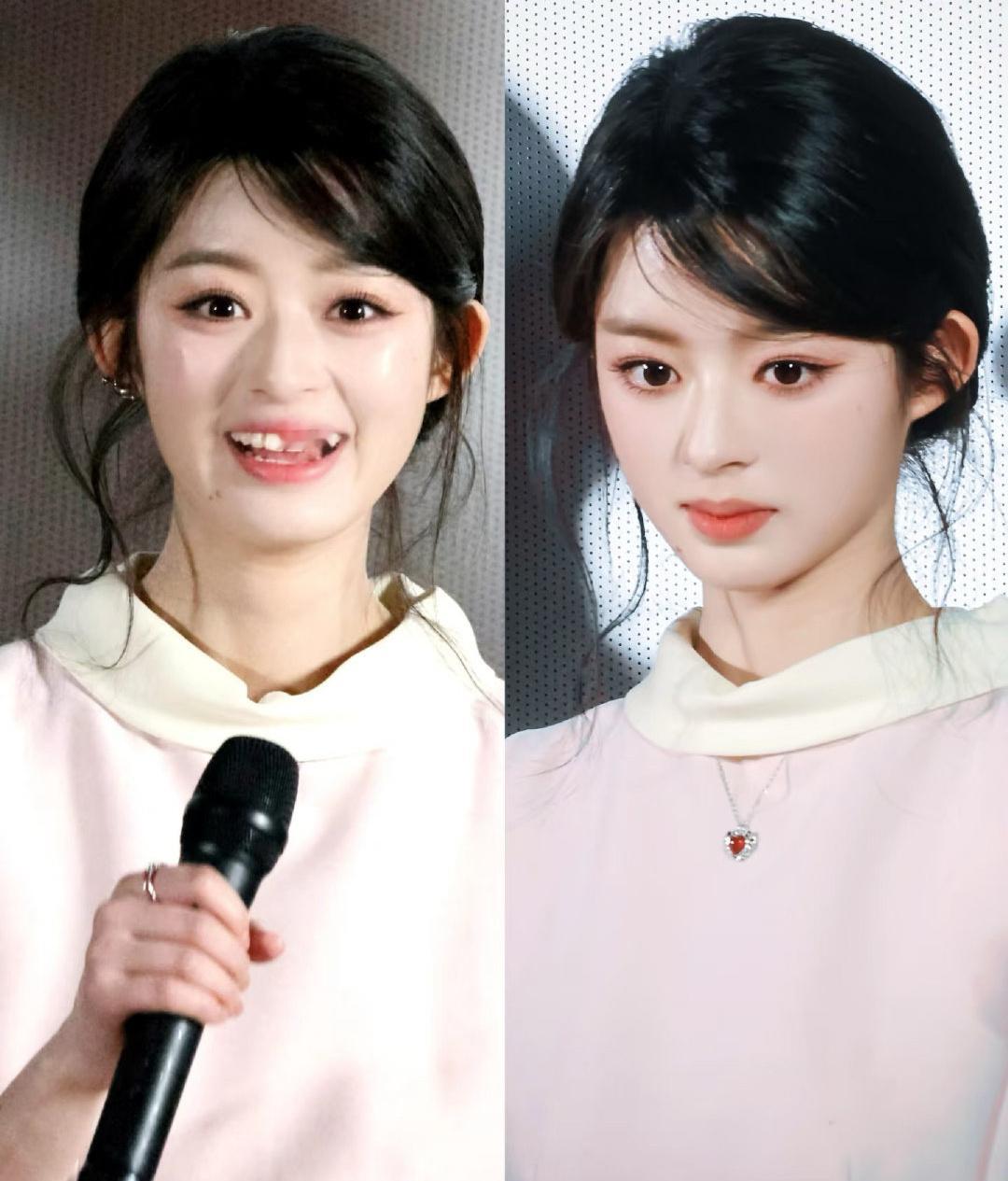 承认对新版楚乔声音太大了，又美又灵气，简直翻版赵丽颖，难怪🐧捧她​​​