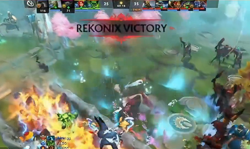 VG在先破对面两路的情况下没有处理好圣剑飞机遭对手翻盘输掉第一局