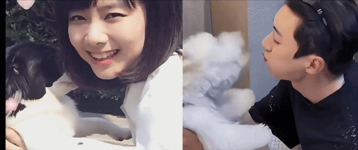 《兰香如故》的男女主又来pk啦！相似点还真多，两人是不是都养了宠物狗呀！刘学义