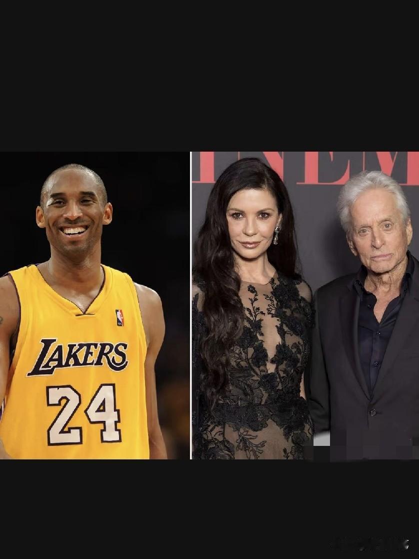 这瓜挺炸裂的，没想到科比曾是道格拉斯追求妻子时期的竞争对手。