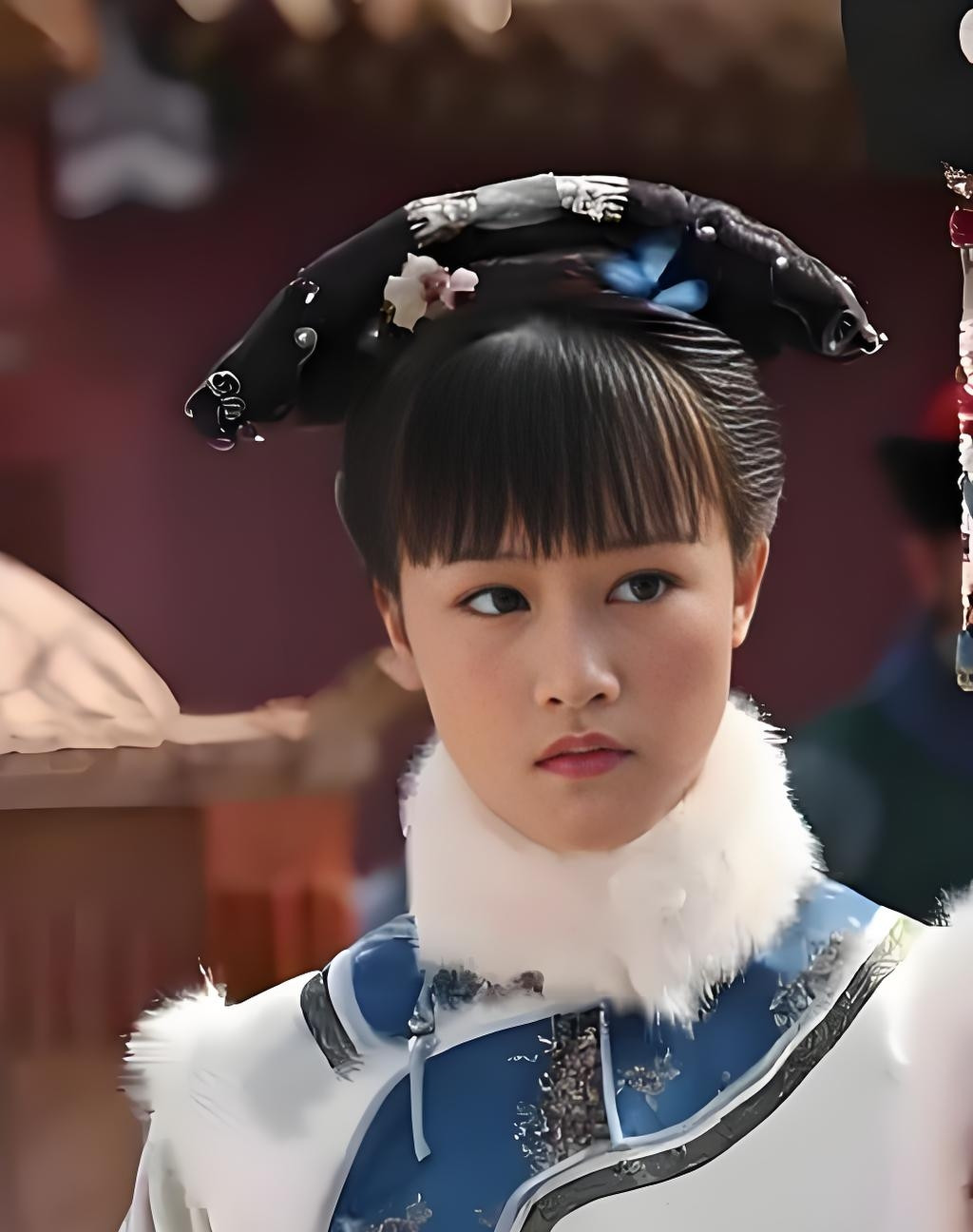 蓝盈莹去试镜《甄嬛传》，动机说出来有点好笑。她19岁，中戏大二，正在拍《画壁》。听说郑晓龙要拍《甄嬛