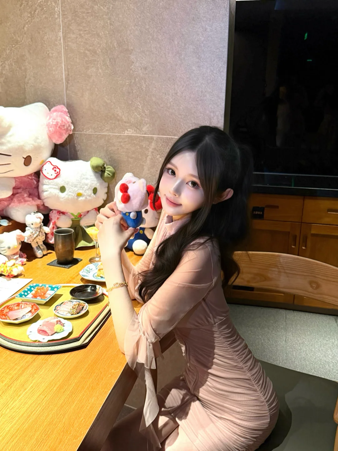 Omakase🍣和hello kitty的晚餐✨