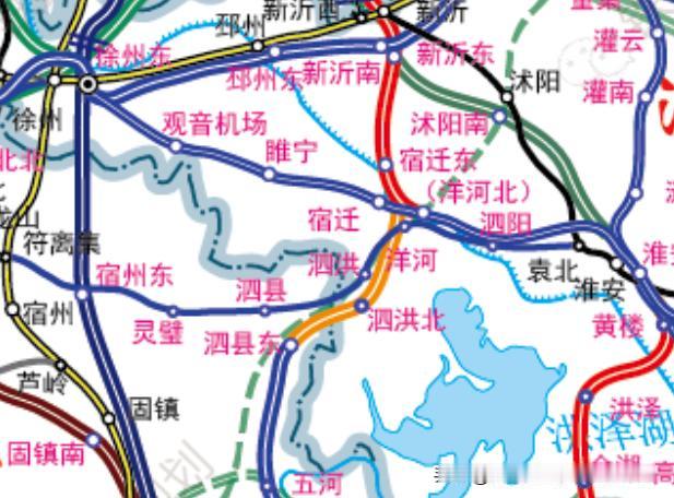 扎心痛点！合青泗宿段主攻皖鲁长途，宿迁南下南京上海难提速合青泗宿段藏着被忽略的