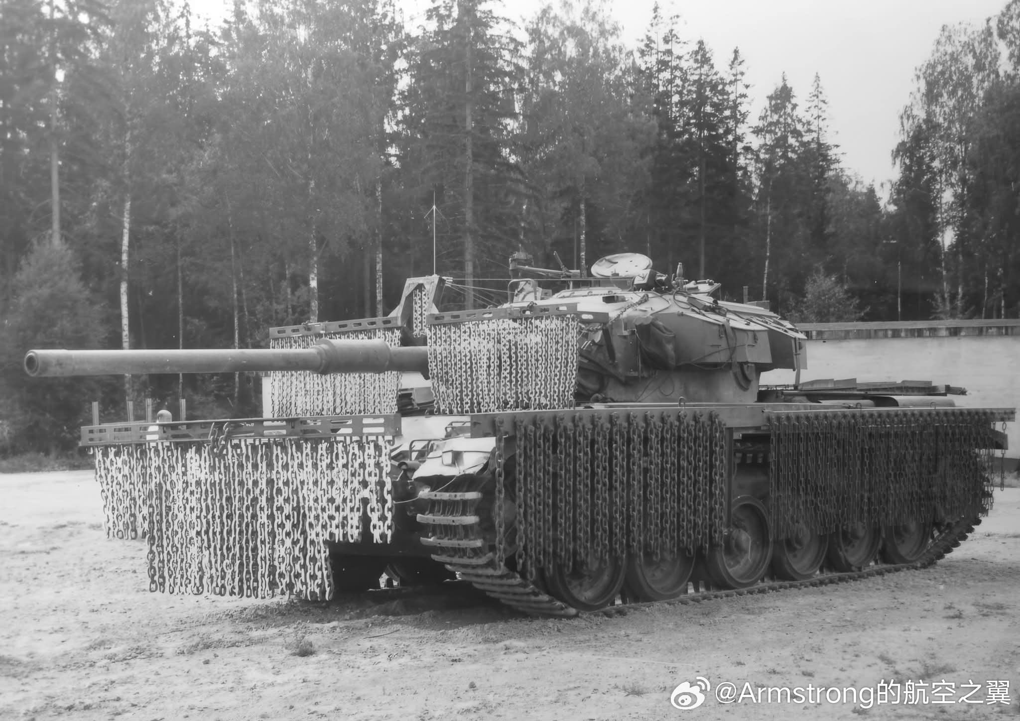 瑞典Strv81（百夫长）测试廉甲​​​