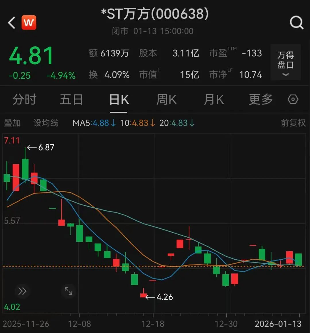 触及财务类退市情形, 公司股票或被终止上市