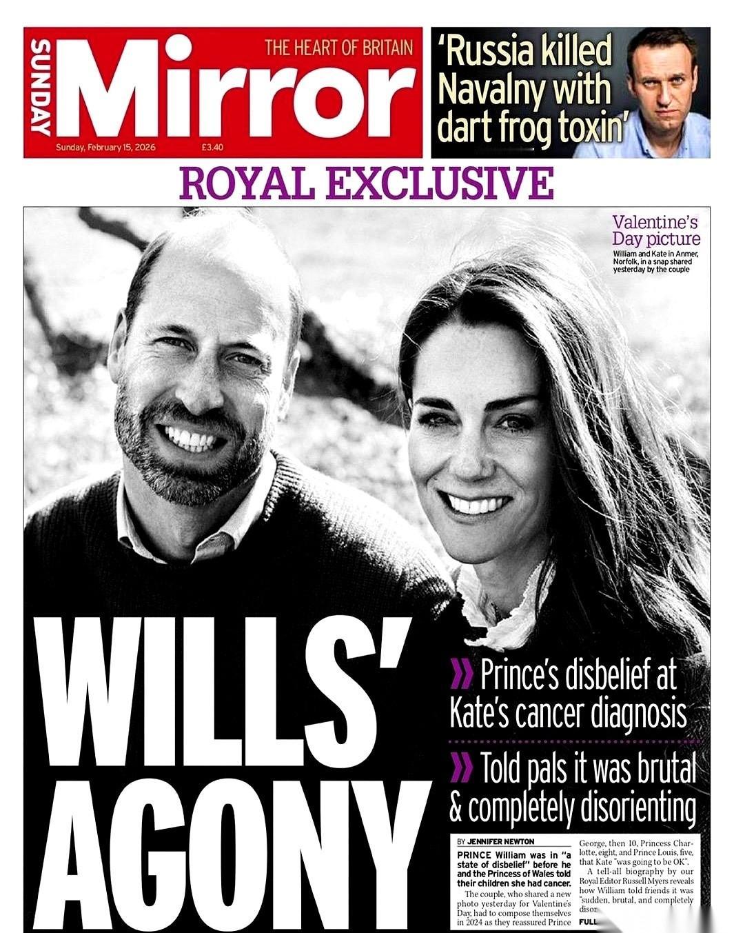 那扇门推开前，威廉王子反复告诉自己，等下，一定要笑。门外，是他刚刚得知的消息，