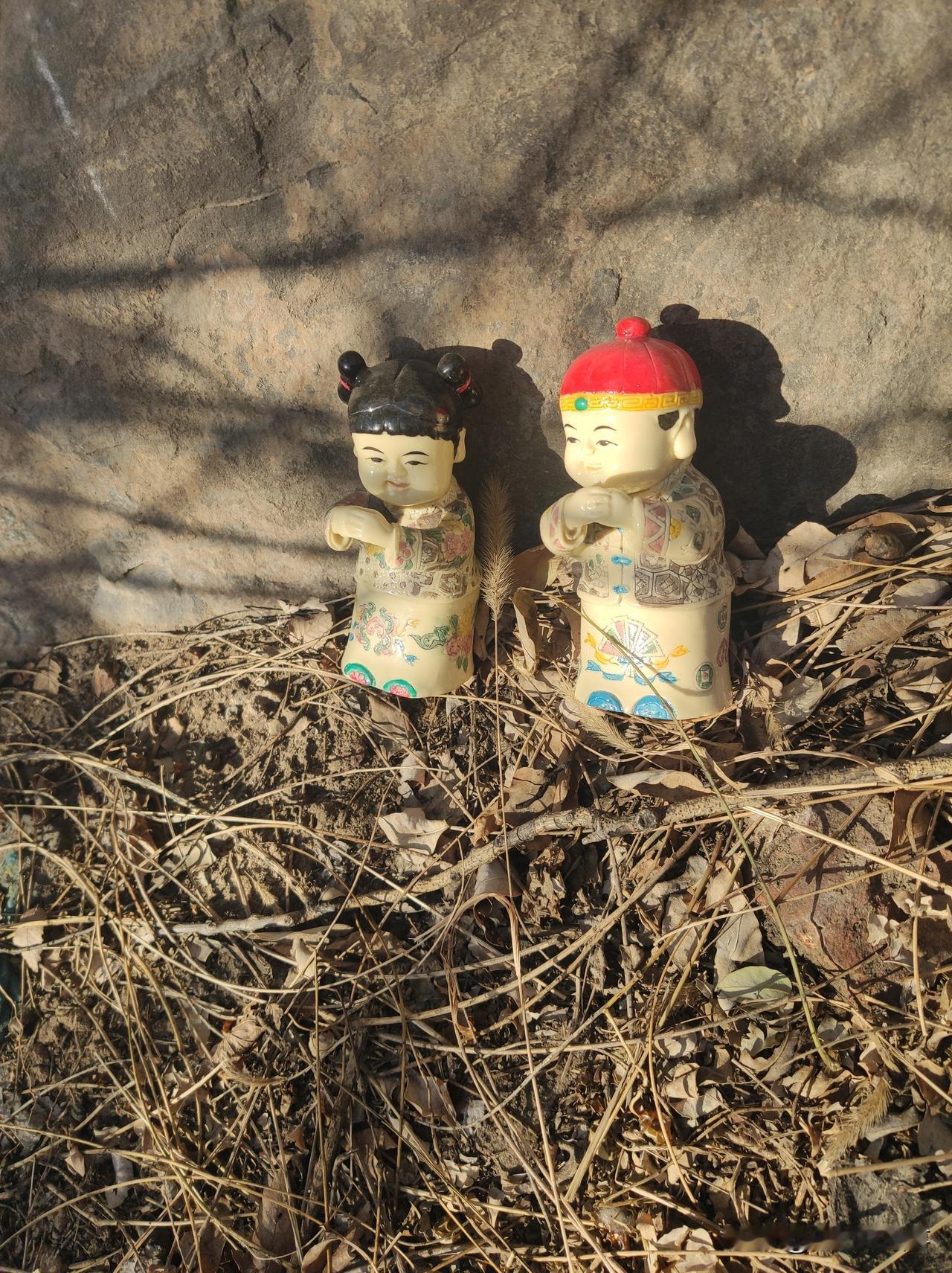 今天上午在郑州市西流湖公园南园的太子书院里边的假山上玩儿，在假山东南角一处僻静处