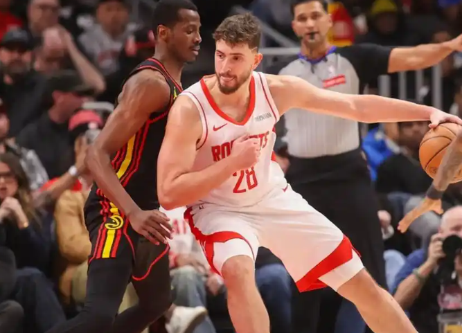 大家都在夸31分的杜兰特，但我要夸夸14-3的申京NBA常规赛火箭VS老鹰，首