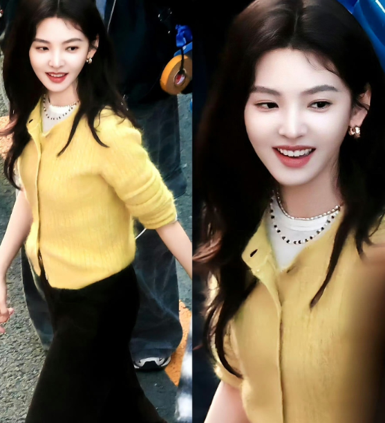 章若楠新剧第一套路透好耀眼的沈千盏！『想把你和时间藏起来』路透，沈千盏一身黄色