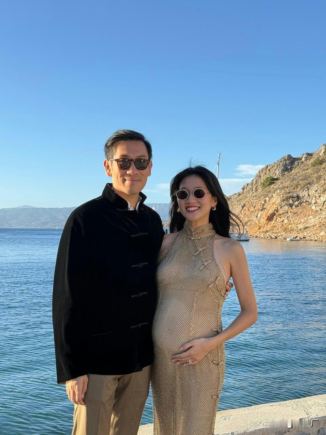 郑丹瑞大女儿举办迎婴派对直接炫出豪宅！客厅大得能轻松容纳十几人，落地窗景观绝了，