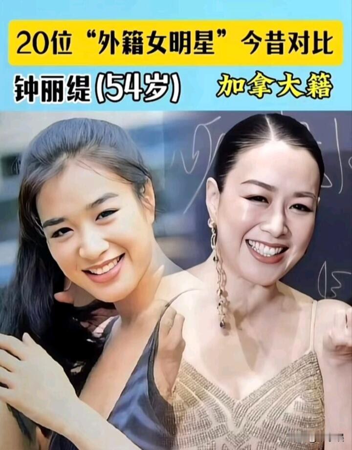 18位“外籍明星”今昔对比