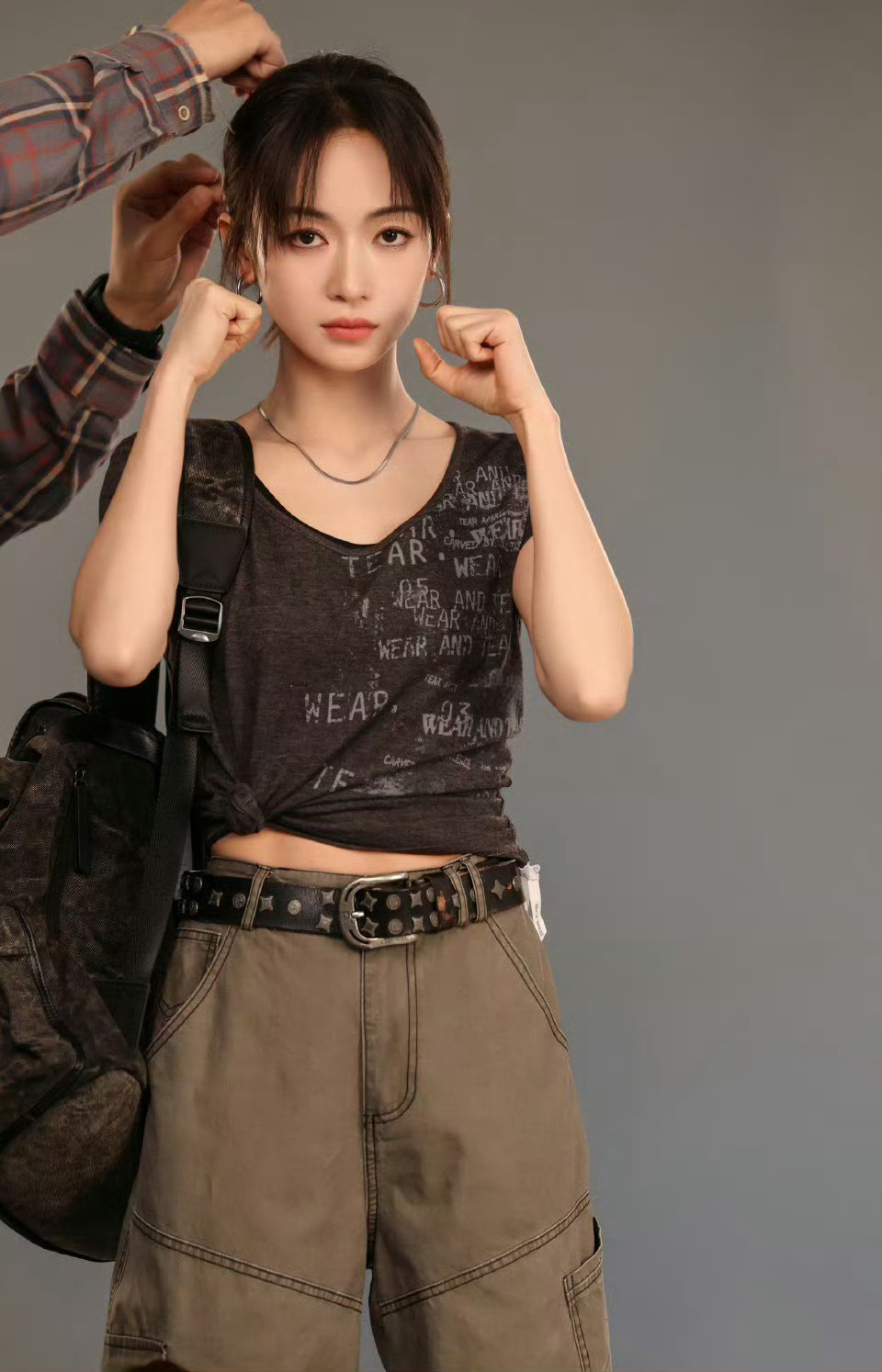 吴谨言那是别的价钱哈哈哈吴谨言身材一直都超好，希望有一天可以看到姐演一个打女，