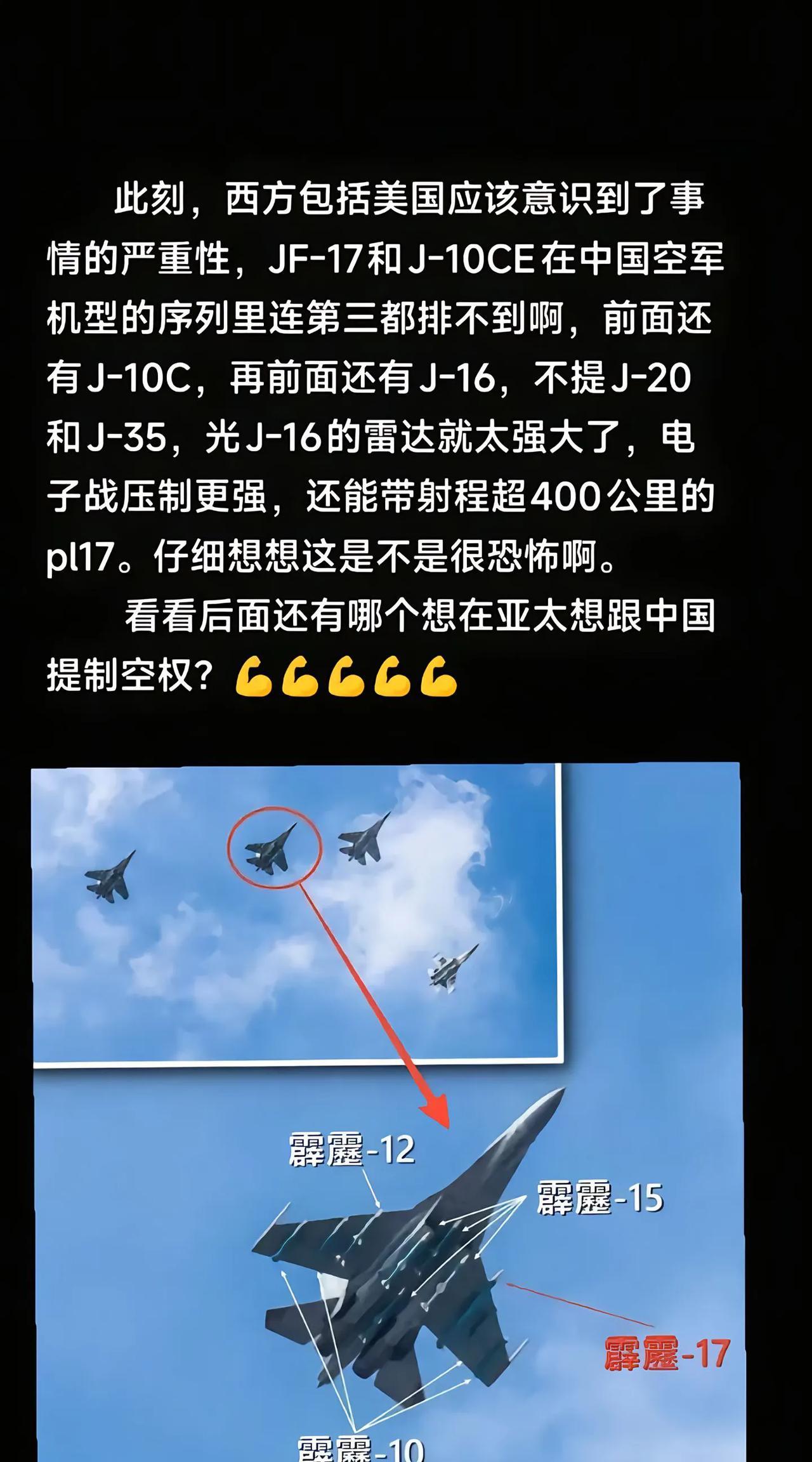 ##欧美突然意识到问题的严重性PL15只是东大十年前的产物西方最强四代半都
