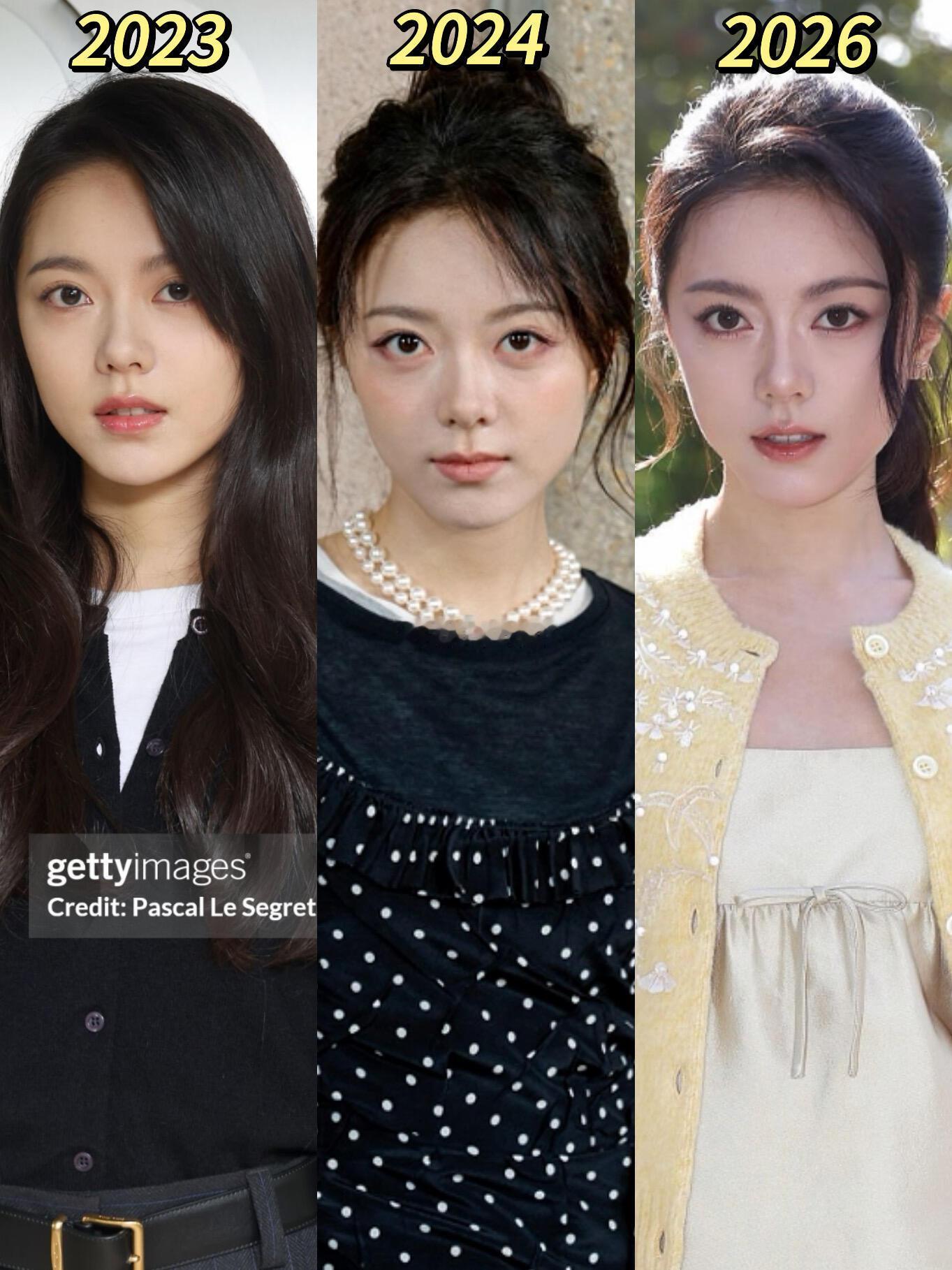 赵今麦三年miumiu看秀生图，原生脸好清晰的美貌​​​